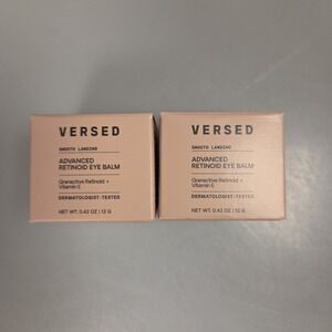 Versed Smooth Landing Advanced Retinoid Eye Balm .42oz Lot Of 2